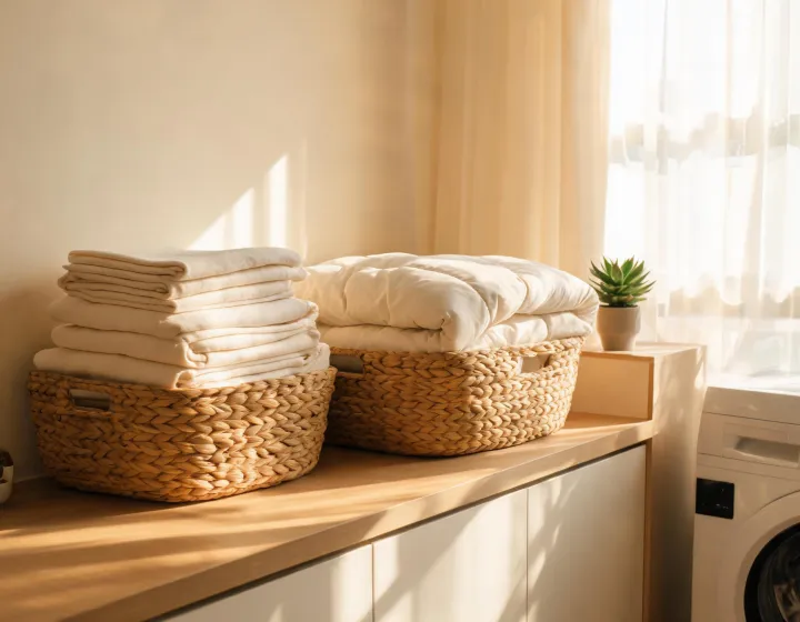 Washable bedding care station